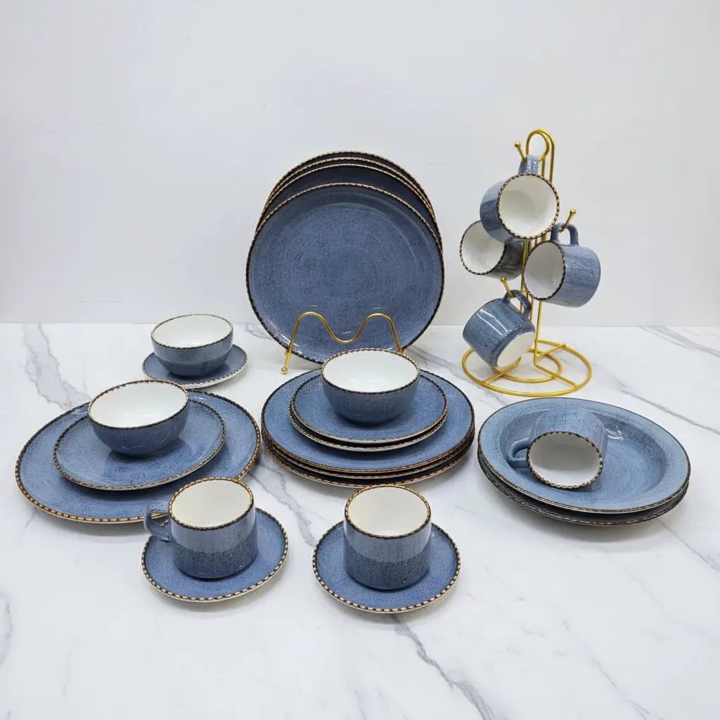 36pcs Luxury European Porcelain Dinner Set Dinner Set Dinnerware Sets