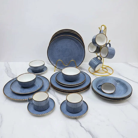 36pcs Luxury European Porcelain Dinner Set Dinner Set Dinnerware Sets