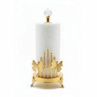 Luxury Stainless Steel Kitchen Paper Roll Holder Kitchen Accessories Paper Towel Holders