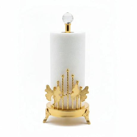 Luxury Stainless Steel Kitchen Paper Roll Holder Kitchen Accessories Paper Towel Holders