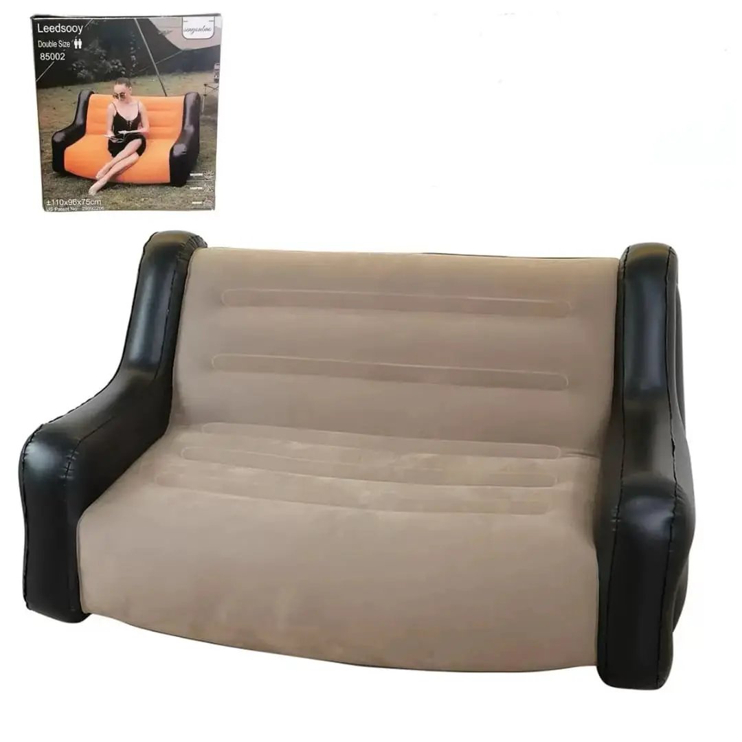 Inflatable 1-Seater Sofa with Armrests Sofa Outdoor Sofas