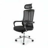 High-Back Mesh Office Chair with Headrest & Chrome Frame Office Chair Office Chairs