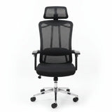 High-Back Mesh Office Chair with Headrest & Chrome Frame Office Chair Office Chairs