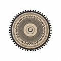Boho Round Table Mat (Set of 6) Table Mat Placemats
