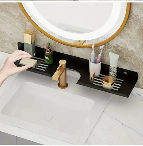 Wall-Mounted Bathroom Storage Rack Bathroom Accessories Wall-Mounted Caddies