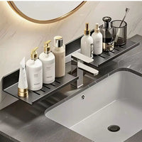 Wall-Mounted Bathroom Storage Rack Bathroom Accessories Wall-Mounted Caddies