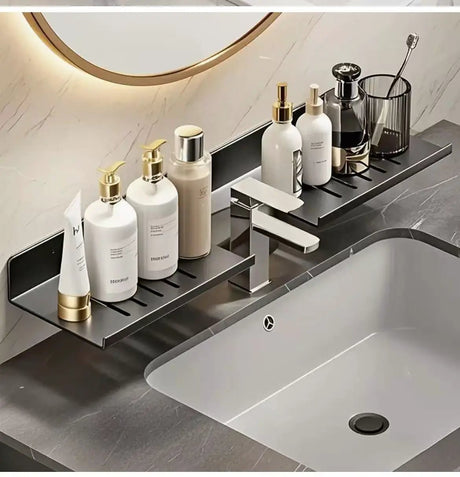 Wall-Mounted Bathroom Storage Rack Bathroom Accessories Wall-Mounted Caddies