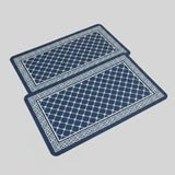 2pc Rubber Kitchen Mats Set Kitchen Mats Rugs