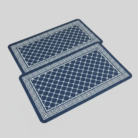 2pc Rubber Kitchen Mats Set Kitchen Mats Rugs