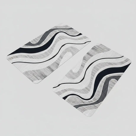 2pc Rubber Kitchen Mats Set Kitchen Mats Rugs
