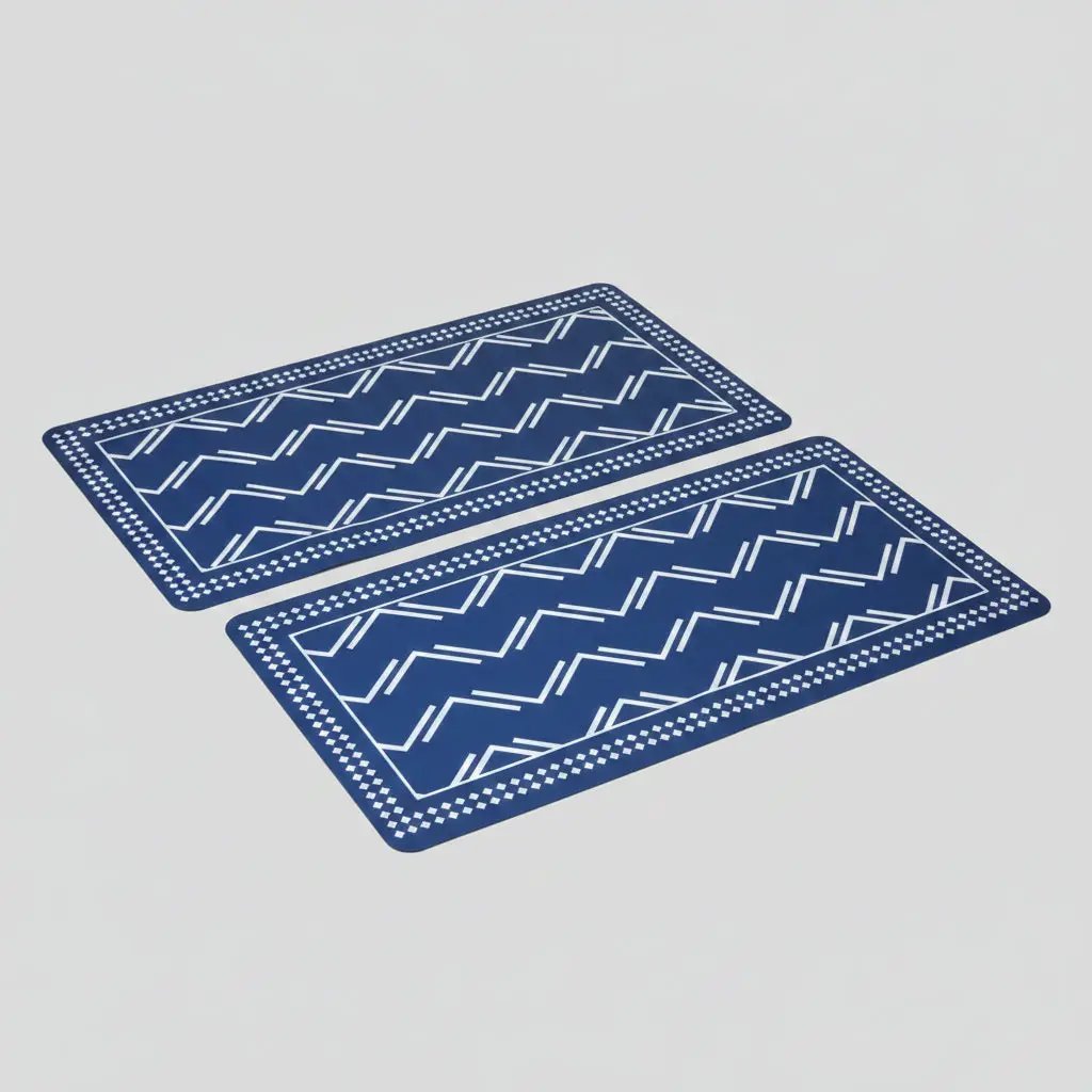 2pc Rubber Kitchen Mats Set Kitchen Mats Rugs