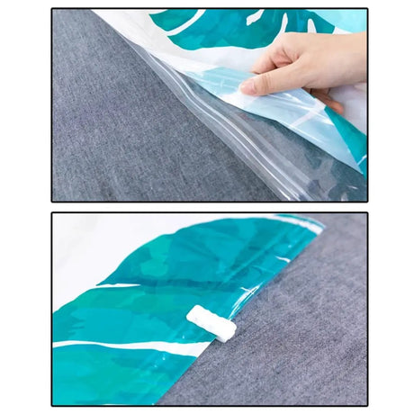 10pc Vacuum Compression Storage Bags With Electric Pump Storage & Organisation Garment Storage Bags