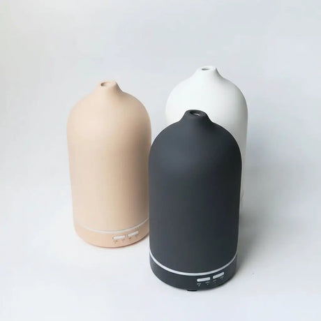 Ceramic Aroma Diffuser & Humidifier 160ml Home Fragrance Ultrasonic Diffusers