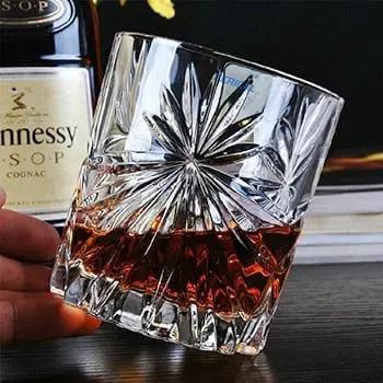 Sunstar Crystal Whiskey Glass Set Glassware Drinkware Sets