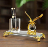 Noble Eagle Crystal Pen Holder & Desk Organiser Desk organizer Pen Holders