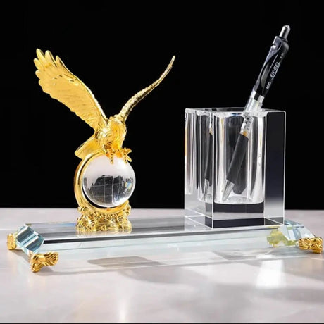 Noble Eagle Crystal Pen Holder & Desk Organiser Desk organizer Pen Holders