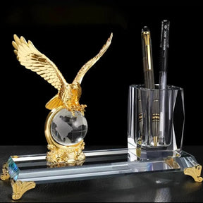Noble Eagle Crystal Pen Holder & Desk Organiser Desk organizer Pen Holders