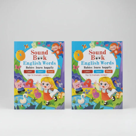 Pre-School Sound Book Children's Books Reading Toys