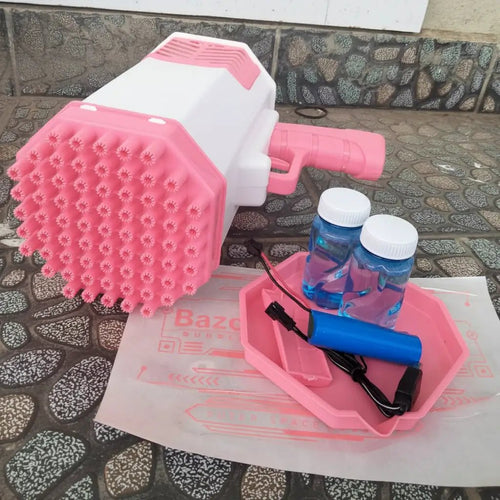 Bazooka Bubble Gun 69 Holes Toys & Games Bubble Guns
