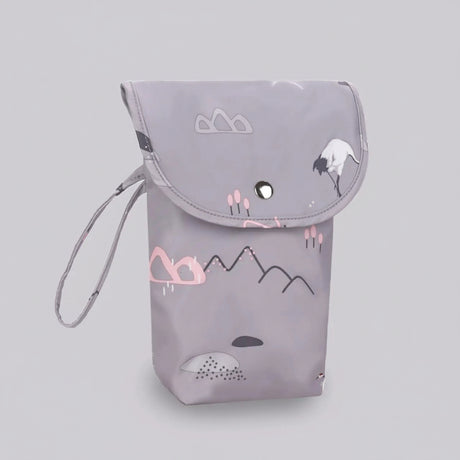 Waterproof Oxford Diaper Pouch Wet Dry Diaper Bags