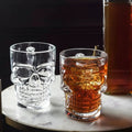 Heavy Duty Skull Glass Mug 490ml Glassware Mugs
