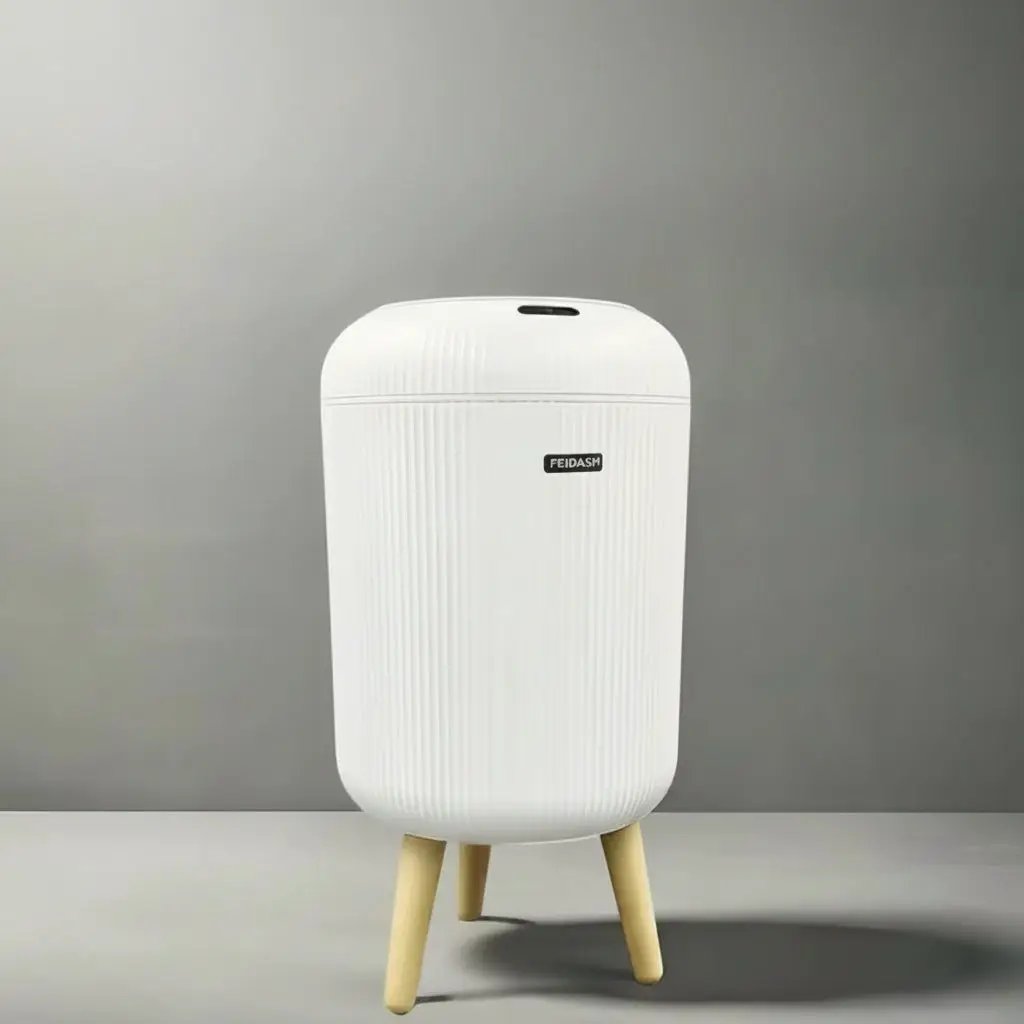 Smart Motion Sensor Trash Can 10L White Home Storage & Organisation Trash Cans