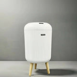 Smart Motion Sensor Trash Can 10L White Home Storage & Organisation Trash Cans