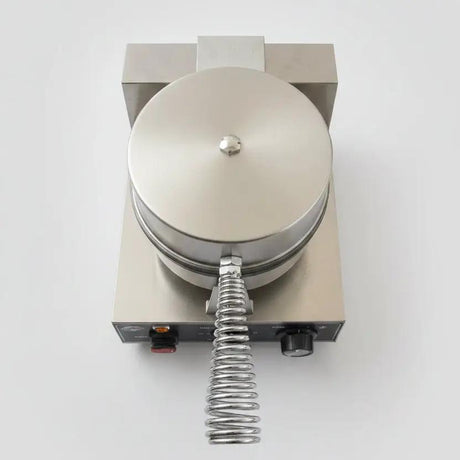 Commercial Electric Single Head Round Waffle Maker Commercial Kitchen Equipment Waffle Irons