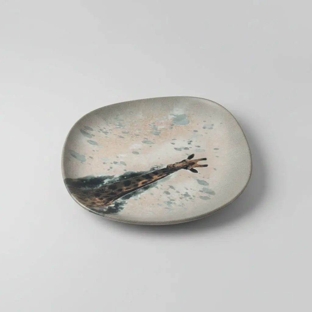 Shokki Shell Plain Plate Plates & Dinnerware Plates