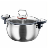 2-in-1 Triply Stainless Steel Pressure Cooker & Steamer Cookware Pressure Cookers