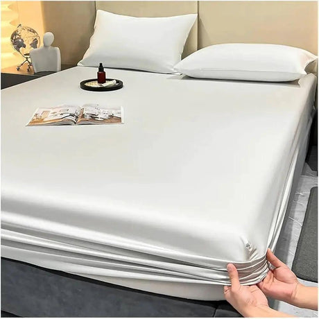 Waterproof Bamboo Fitted Sheet & Mattress Protector Bedding Mattress Protectors