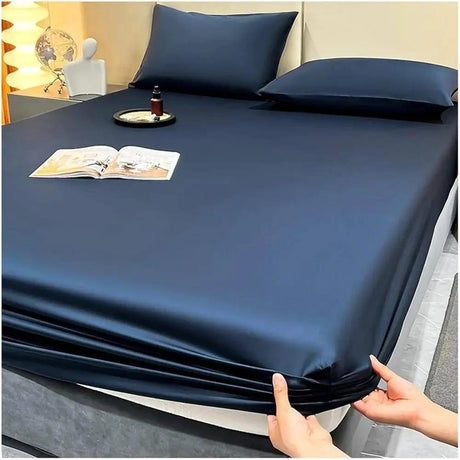 Waterproof Bamboo Fitted Sheet & Mattress Protector Bedding Mattress Protectors