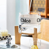 Nordic Borosilicate Glass Drinks Dispenser Drinks Dispensers Serving Pitchers & Carafes