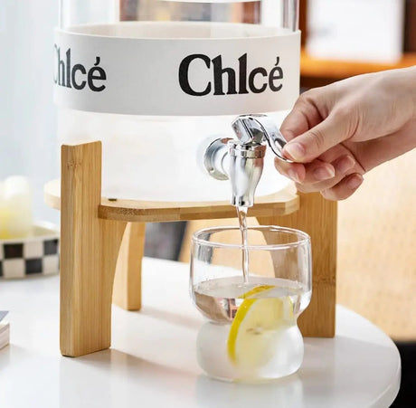 Nordic Borosilicate Glass Drinks Dispenser Drinks Dispensers Serving Pitchers & Carafes