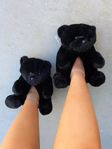 Giant Teddy Bear Plush Indoor Slippers Fashion Accessories Slippers