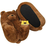 Giant Teddy Bear Plush Indoor Slippers Fashion Accessories Slippers
