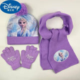 Kids Cartoon Princess Winter Set Baby & Kids Baby & Children's Hats