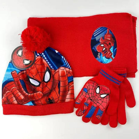 Kids Cartoon Princess Winter Set Baby & Kids Baby & Children's Hats