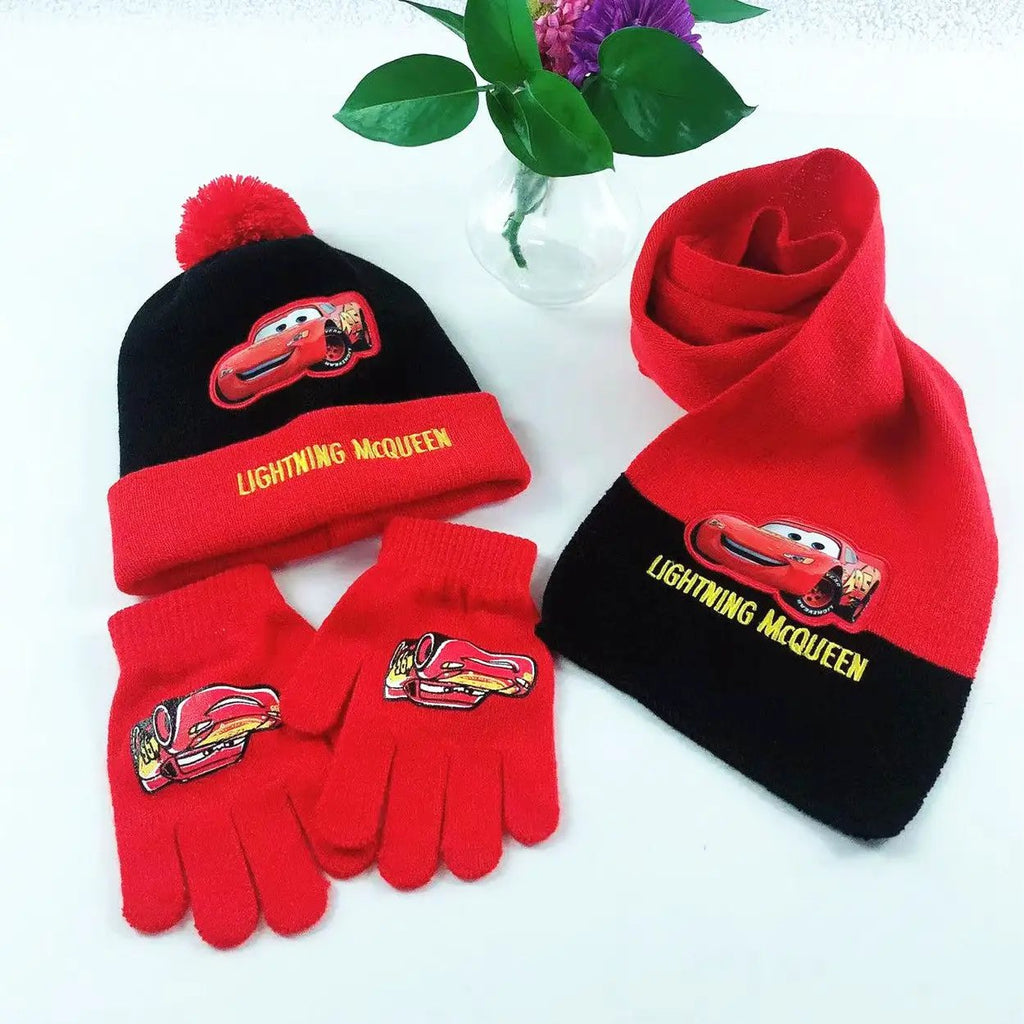 Kids Cartoon Princess Winter Set Baby & Kids Baby & Children's Hats