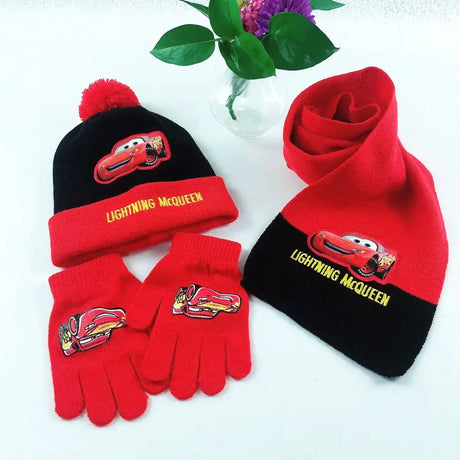Kids Cartoon Princess Winter Set Baby & Kids Baby & Children's Hats
