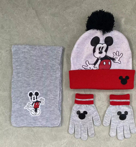 Kids Cartoon Princess Winter Set Baby & Kids Baby & Children's Hats