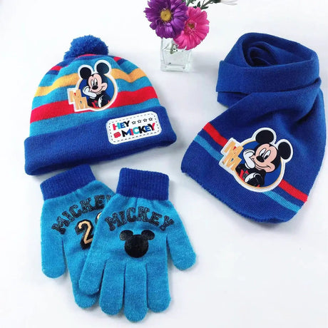 Kids Cartoon Princess Winter Set Baby & Kids Baby & Children's Hats