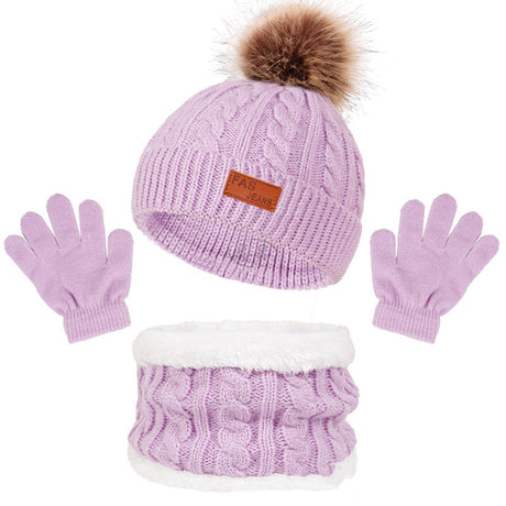 Kids Winter Beanie, Scarf & Gloves Set Baby & Kids Baby & Children's Clothing Accessories