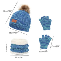 Kids Winter Beanie, Scarf & Gloves Set Baby & Kids Baby & Children's Clothing Accessories
