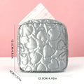 Candy Color Glossy PU Cosmetic Bag Bags & Accessories Makeup Bags