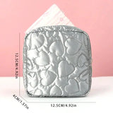 Candy Color Glossy PU Cosmetic Bag Bags & Accessories Makeup Bags