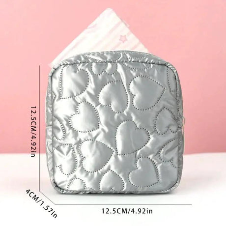 Candy Color Glossy PU Cosmetic Bag Bags & Accessories Makeup Bags