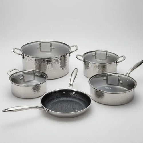 Uakeen VK56 Triple S/S Cookware Set 9pc Cookware Cookware Sets