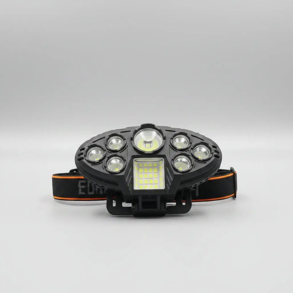 F-T26 7-LED USB Rechargeable Headlamp Outdoor & Lighting Camping Lights & Lanterns