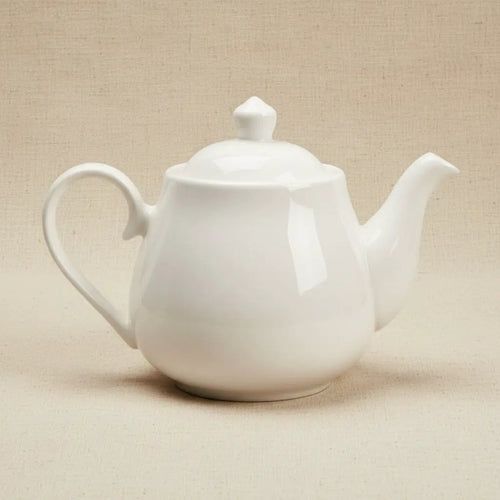 White Ceramic Teapot Teapots
